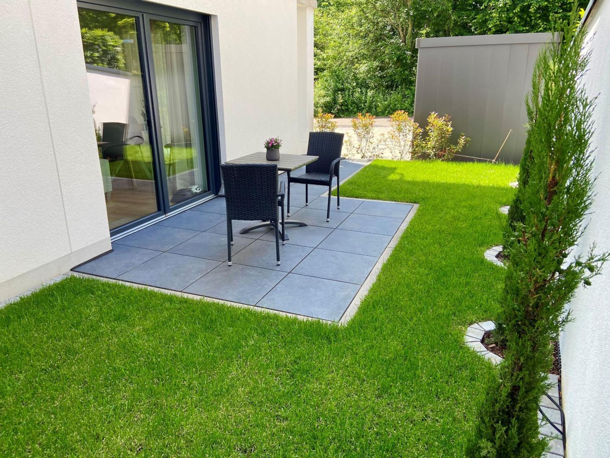Halbstueck - Ferienwohnungen Am Kropsbachpark Sankt Martin Kültér fotó